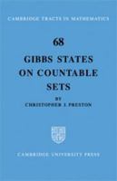 Gibbs States on Countable Sets 0521090113 Book Cover