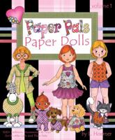 Paper Pals Paper Dolls: 100+ Fashions, Accessories and Toys for 8 Little Girls and Their Pets 1935223550 Book Cover