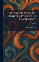The International University Series in Psychology 1025495799 Book Cover