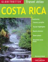 Costa Rica Travel Atlas (Globetrotter Travel Atlas) 1845373804 Book Cover