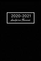 2020-2021 Academic Planner: Black Color Cover, Daily Weekly Monthly Planner Academic Year July 2020 to July 2021, 12 Months Agenda Logbook, Diary, ... & Monthly Planner, July 2020 - June 2021) 1702460649 Book Cover