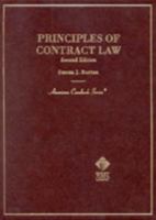 Principles of Contract Law (American Casebook Series) 0314238085 Book Cover