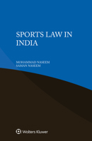 Sports Law in India 9403500360 Book Cover