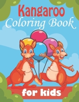 Kangaroo Coloring Book for kids: Kangaroo Gifts for Toddlers, Kids ages 4-8, Girls Ages 8-12 or Adult Relaxation | Kangaroo with Baby Cover Color ... of All Ages B08R8ZZC7K Book Cover