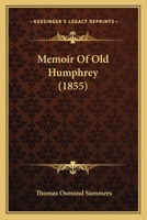 Memoir Of Old Humphrey 1166305783 Book Cover