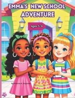 ''Emma’s New School Adventure'' A reassuring story to soothe anxiety about starting school 5 - 9years: A heartwarming tale of friendship, bravery, ... (Emma, Shine & Celine Friendship Series) B0FKSGPD5T Book Cover