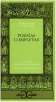 Poesías Completas 8497400283 Book Cover