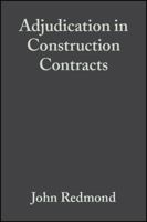 Adjudication in Construction Contracts 0632056517 Book Cover