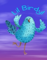 Lil Birdy! Cloudy Sky 8.5 x 11 College Ruled 150 Pages Journal Notebook 1676550569 Book Cover