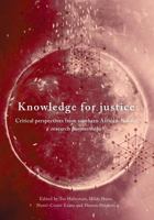 Knowledge for Justice: Critical Perspectives from Southern African-Nordic Research Partnerships 1928331637 Book Cover