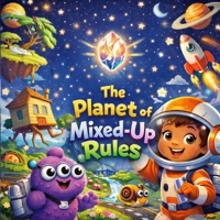 The Planet Of Mixed-Up Rules: Children's Fantasy, Kid's Storybook, Planets & Magic | 8.5 x 8.5 inches | 40 pages B0G6W3XX6G Book Cover