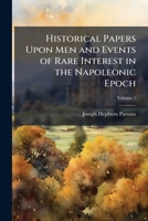 Historical Papers Volume I 1147408815 Book Cover