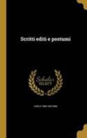 Scritti editi e postumi 1371449961 Book Cover