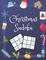 Christmas Sudoku: 100 Pages With Sudokus On Easy Level - Solve And Relax - Large Print, Perfect Gift For Everyone, Christmas Time (125 Pages, 8.5 x 11) 1711113719 Book Cover