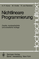 Nichtlineare Programmierung 3540093435 Book Cover