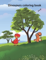 Dinosaurs coloring book B0BRYZRW9J Book Cover