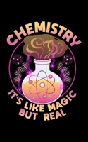 Chemistry It's Like Magic But Real: Funny Chemistry It's Like Magic But Real Science 2020 Pocket Sized Weekly Planner & Gratitude Journal (53 Pages, ... - Small Fit For Purses, Backpacks & Pockets 1679676873 Book Cover