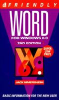Friendly Word 6.0 for Windows 0679791922 Book Cover