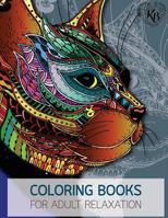 Magnificent Design Cat Anti Stress Adults Coloring Book: Anti Stress Adults Coloring Book to Bring You Back to Calm & Mindfulness 1545153566 Book Cover