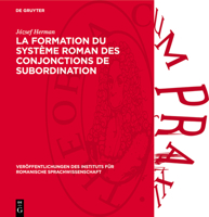 La Formation Du Système Roman Des Conjonctions de Subordination 3112729404 Book Cover