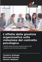 L'effetto della giustizia organizzativa sulla violazione del contratto psicologico 6206890929 Book Cover