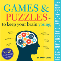 2021 Games and Puzzles to Keep Your Brain Young Page-A-Day Calendar for 152351051X Book Cover