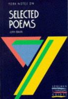 York Notes on Selected Poems by John Keats 0582782929 Book Cover