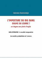 L'imposture du Big Bang: Dogme ou leurre ? 2810611416 Book Cover