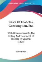 Cases of Diabetes Consumption with Observations 1145478638 Book Cover