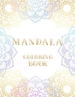 Mandala Coloring Book: White Gold Purple Beautiful Coloring Book | 8.5 x 11 inches | For Adults | Alternate as a Gift | 1693280914 Book Cover