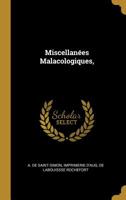 Miscellan�es Malacologiques, 1140350757 Book Cover