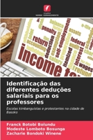 Identifica��o das diferentes dedu��es salariais para os professores 6204147501 Book Cover