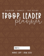 Troop Leader Planner : 2019-2020 Organizer for Brownie and Multi-Level Troops 169096653X Book Cover