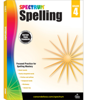 Spectrum Spelling, Grade 4 1483811778 Book Cover
