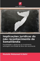 Implicações jurídicas do não reconhecimento da Somalilândia (Portuguese Edition) 6209817041 Book Cover