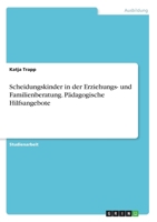 Scheidungskinder in der Erziehungs- und Familienberatung. Pädagogische Hilfsangebote (German Edition) 3346245926 Book Cover