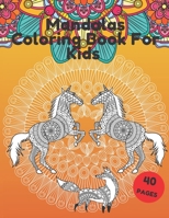Mandalas Coloring Book For Kids: For Kids boy girls for Relax Mndalas Animals Stained Glass Squirrel Horse Bird Parrot B08WZH8PCY Book Cover