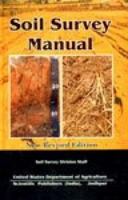 Soil survey manual 1410204170 Book Cover