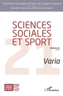 Sciences sociales et sport: Varia (French Edition) 2140330099 Book Cover