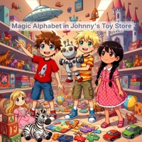 Magic Alphabet in Johnny's Toy Store B0G5FM7B4Y Book Cover
