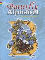Butterfly Alphabet Coloring Book (Dover Coloring Book) 0486458431 Book Cover