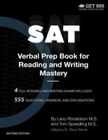 SAT Verbal Prep Book for Reading and Writing Mastery: Techniques and Systems for Decoding the Verbal Part of the SAT 1542418283 Book Cover