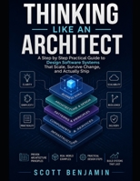 THINKING LIKE AN ARCHITECT: A Step by Step Practical Guide to Design Software Systems That Scale, Survive Change, and Actually Ship B0HFTNPJYZ Book Cover