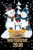 Merry Christmas Notebook 2020: Notebook / Journal Gift (6x9 - 110 pages) 167061560X Book Cover