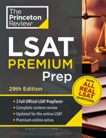 Princeton Review LSAT Premium Prep, 29th Edition: 3 Real LSAT PrepTests + Strategies & Review 059351629X Book Cover