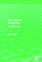 The Soviet Economy 0415684943 Book Cover