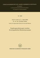 Kopplungserscheinungen Zwischen Ferromagnetischen Elementarprozessen 3663063623 Book Cover