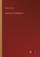 American Law Magazine 3385110076 Book Cover