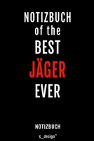 Notizbuch f�r J�ger: Originelle Geschenk-Idee [120 Seiten kariertes blanko Papier] 1709903023 Book Cover