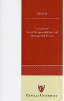 (WCS)Managing Business Ethics 3rd Edition for Capella 0471727547 Book Cover